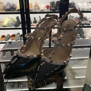 Valentino Garavani Rockstud Slingback Heel
